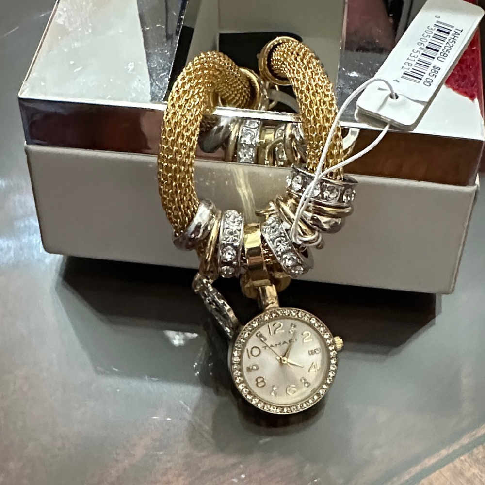 Tahari watch with charms